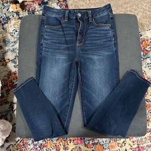 American eagle curvy super high rise jegging